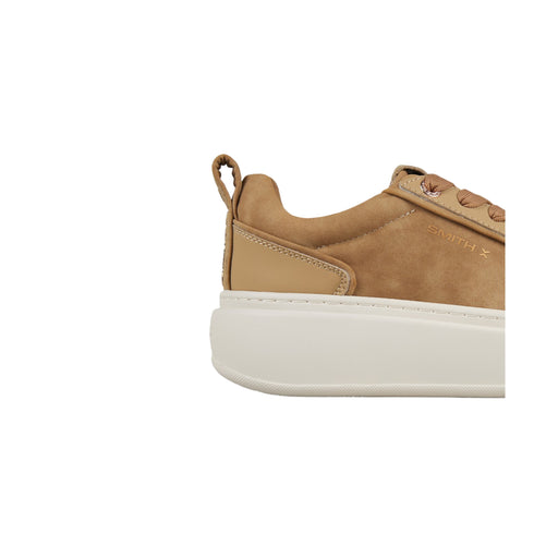 Sneakers Donna con tallone gommato e suola platform